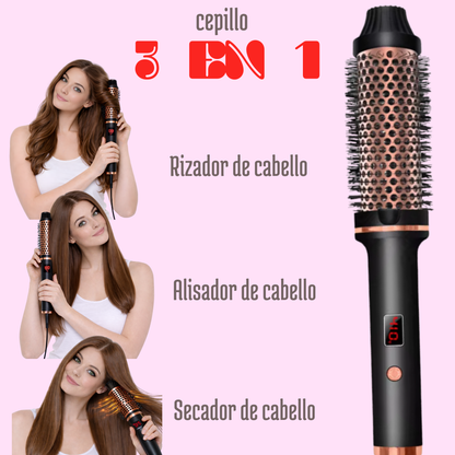 Cepillo 3 en 1 fácil de usar